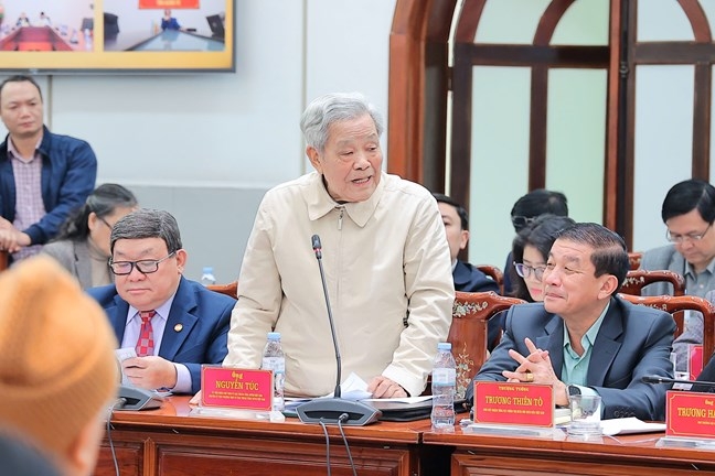 Đại biểu thảo luận tại Hội nghị. Ảnh: Mặt trận.