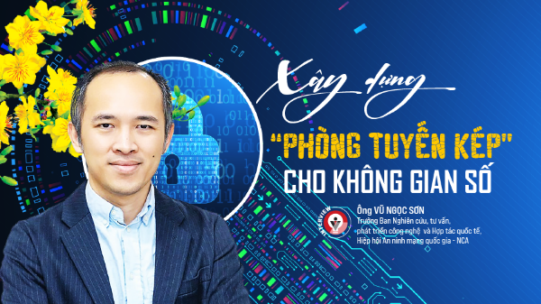 Xây dựng “phòng tuyến kép” cho không gian số