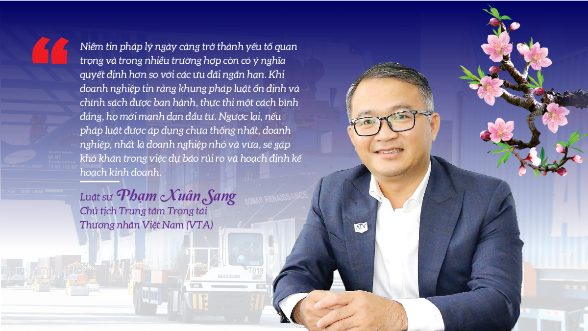 LS. Phạm Xuân Sang - Chủ tịch Trung tâm Trọng tài Thương nhân Việt Nam (VTA)
