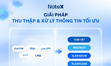 NoteX AI: Nội địa hoá công nghệ phục vụ nền kinh tế số quốc gia