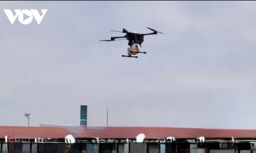 HCMC launches first-ever cross-sea drone delivery route