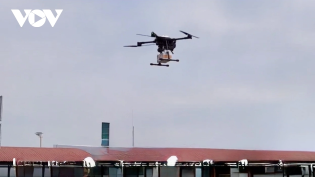 HCMC launches first-ever cross-sea drone delivery route