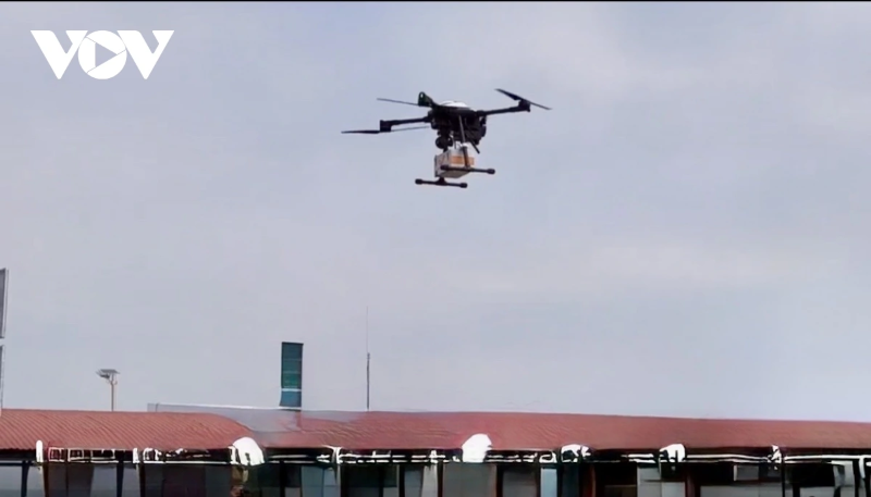 HCMC launches first-ever cross-sea drone delivery route