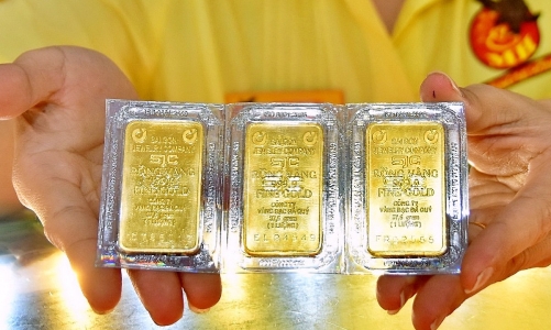 Sát Tết Bính Ngọ, giá bán vàng miếng SJC tái lập mốc đỉnh hai tuần