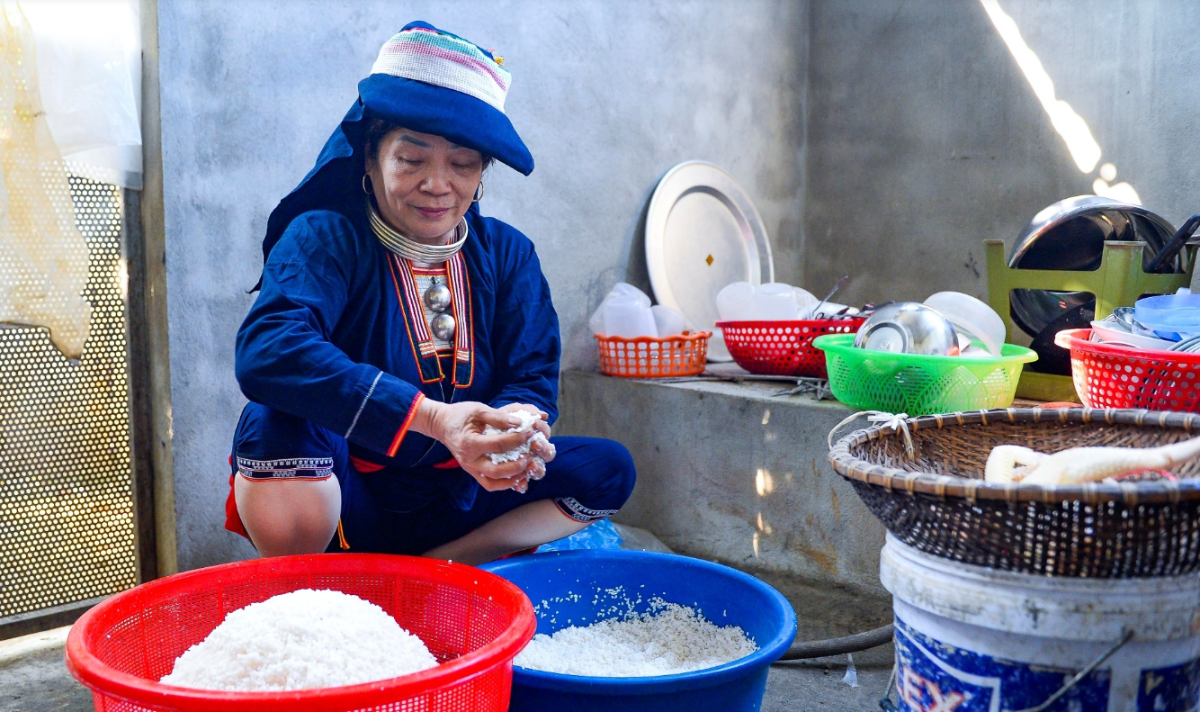 Nguyên liệu gạo nếp để đồ xôi được chọn lựa kỹ càng