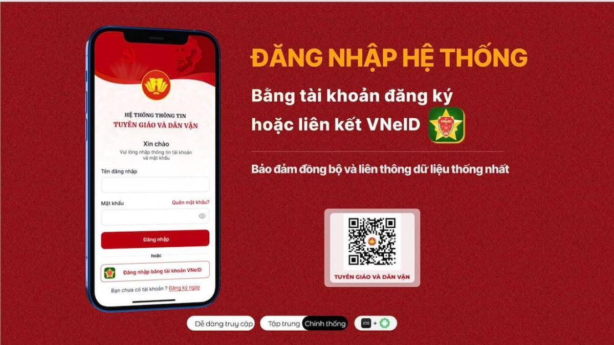 Ứng dụng Tuyên giáo và Dân vận: Kết nối thông tin chính thống trên không gian số - Ảnh 2