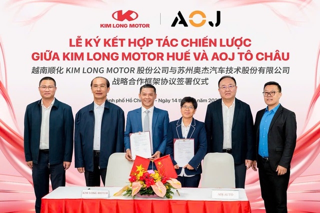 Kim Long Motor, AOJ Suzhou team up to elevate Vietnam's auto industry
