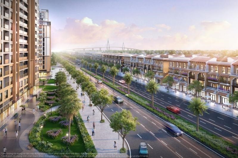 Tiềm năng khai thác thương mại của Boulevard Prime đã được thực chứng với dòng người thực đổ về lễ hội xuân.&nbsp;Ảnh:&nbsp;Vinhomes Green Paradise.