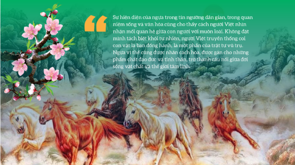 Hình tượng ngựa trong dòng chảy lịch sử