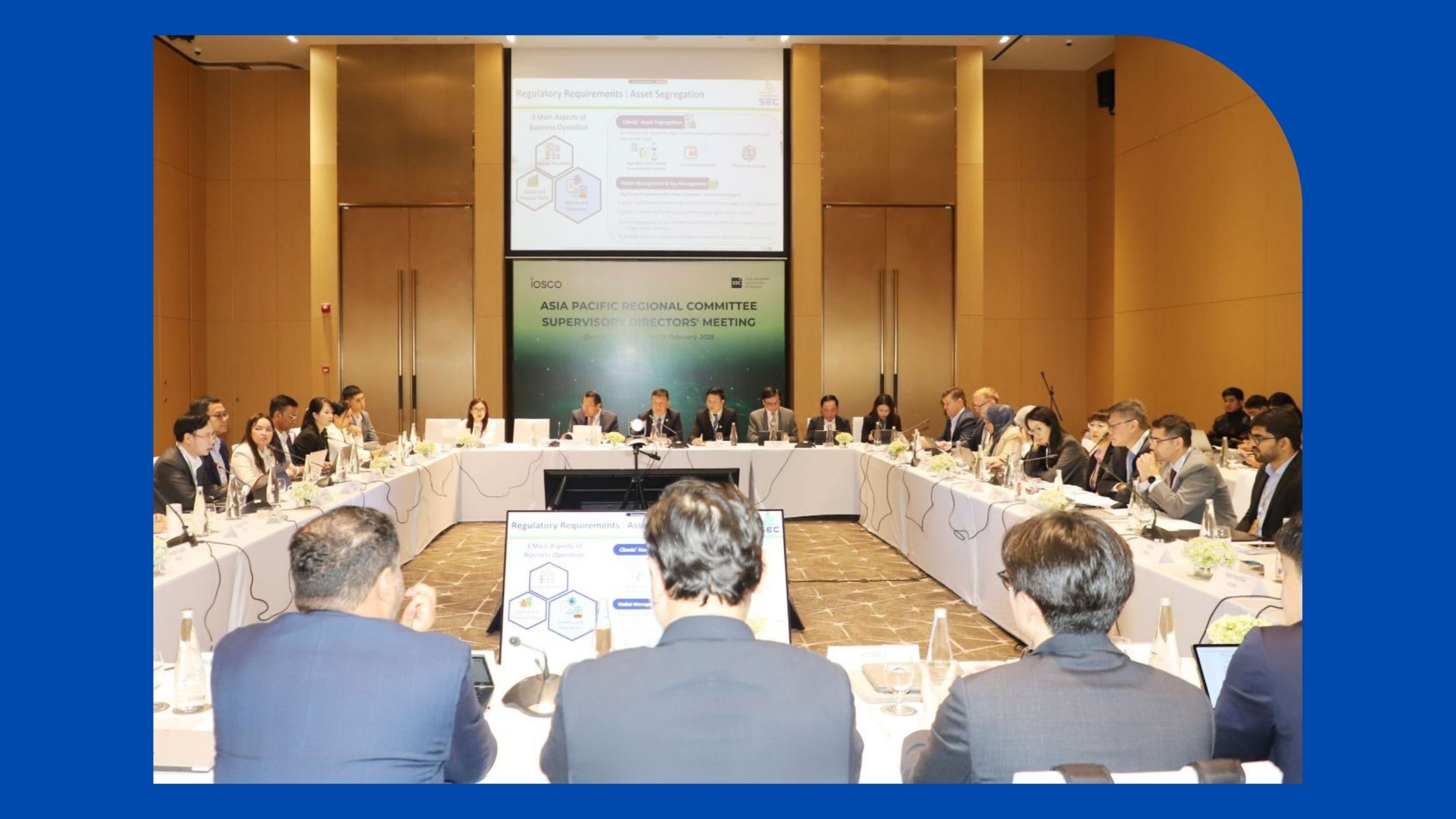 Phiên họp chuyên môn về công tác giám sát thị trường chứng khoán trong khuôn khổ Hội nghị tiểu ban khu vực châu Á-Thái Bình Dương (APRC) thuộc Tổ chức quốc tế các Ủy ban Chứng khoán (IOSCO), ngày 19/2/2025