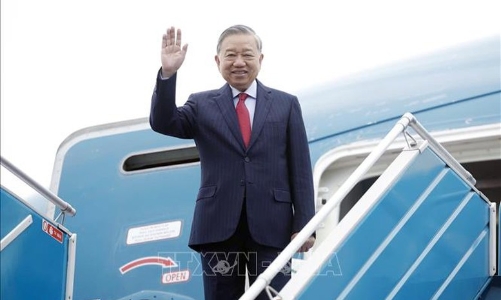 Tổng Bí thư Tô Lâm lên đường tham dự cuộc họp khai mạc Hội đồng Hòa bình về Gaza tại Hoa Kỳ