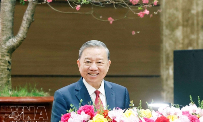 Promoting comprehensive foreign affairs at new height: Party chief