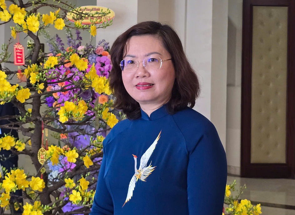 Bà Vũ Thị Chân Phương, Chủ tịch Ủy ban Chứng khoán Nhà nước