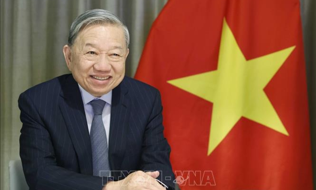 Tổng Bí thư Tô Lâm điện đàm với các Thượng nghị sĩ Hoa Kỳ. Ảnh: TTXVN.