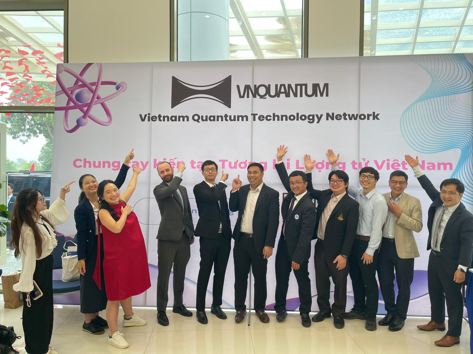 Đối tác quốc tế của VNQuantum tại lễ ra mắt công nghệ lượng tử VNQuantum