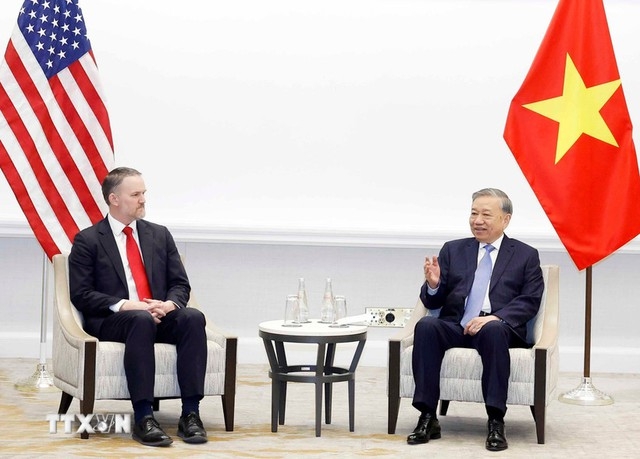 Vietnam’s Party General Secretary To Lam hosts reception for U.S. Trade Representative