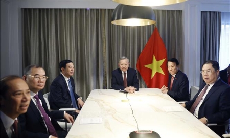 Tổng Bí thư Tô Lâm điện đàm với nguyên Thượng nghị sĩ Patrick Leahy