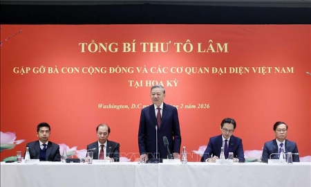 Tổng Bí thư Tô Lâm gặp gỡ cộng đồng người Việt Nam tại Hoa Kỳ