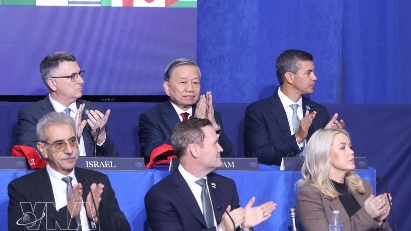 Party General Secretary To Lam attends inaugural meeting of Gaza Board of Peace