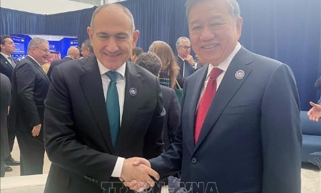 Tổng Bí thư Tô Lâm gặp lãnh đạo các nước bên lề cuộc họp khai mạc Hội đồng Hòa bình về Gaza