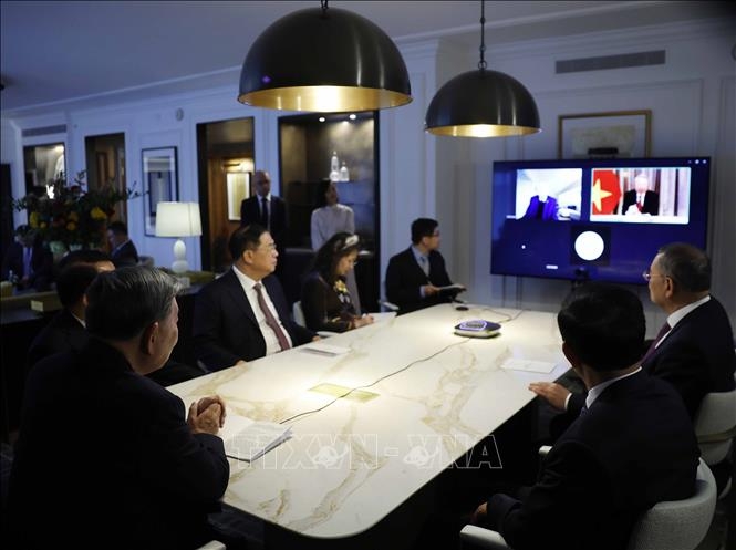 Tổng Bí thư Tô Lâm đã điện đàm với nguyên Thượng nghị sĩ Hoa Kỳ Patrick Leahy, người bạn thân thiết của Việt Nam, trao đổi về quan hệ song phương và thúc đẩy hợp tác Việt Nam – Hoa Kỳ trong giai đoạn mới. Ảnh: TTXVN.