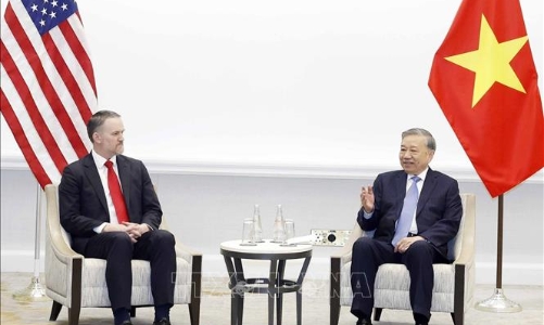 Tổng Bí thư Tô Lâm tiếp Trưởng đại diện Thương mại Hoa Kỳ, thúc đẩy sớm hoàn tất hiệp định thương mại đối ứng