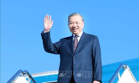 Tổng Bí thư Tô Lâm kết thúc chuyến tham dự Cuộc họp Khai mạc Hội đồng Hòa bình về Gaza tại Hoa Kỳ