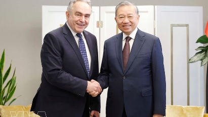 Vietnamese Party chief receives former US Deputy Secretary of State