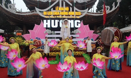 Khai hội Chùa Hương 2026: Dóng trống mở mùa hành hương