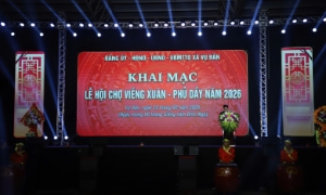 Khai hội Chợ Viềng Vụ Bản: Khẳng định giá trị văn hóa tâm linh lâu đời