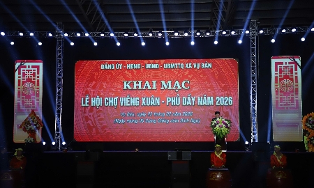 Khai hội Chợ Viềng Vụ Bản: Khẳng định giá trị văn hóa tâm linh lâu đời