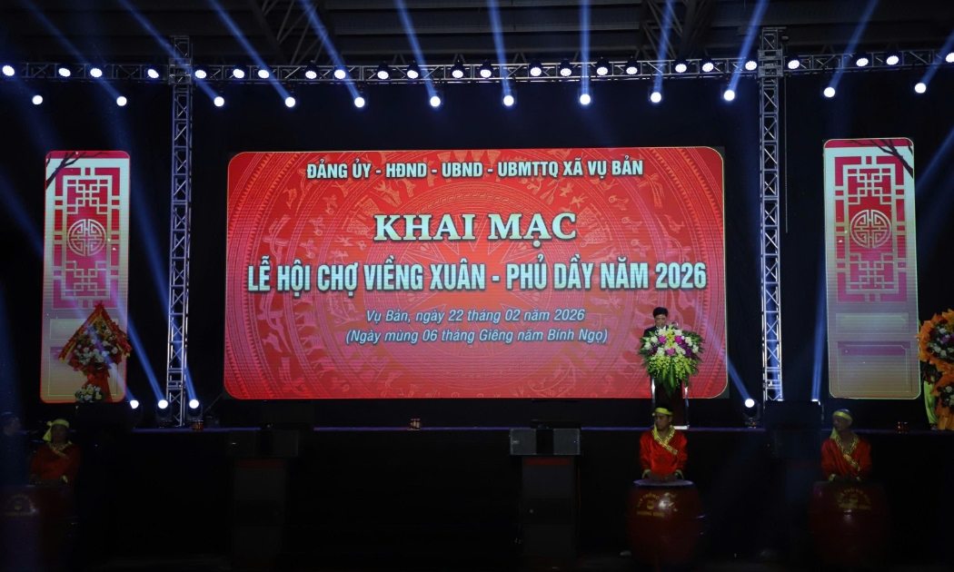 Khai mạc lễ hội Chợ Viềng Xuân 2026