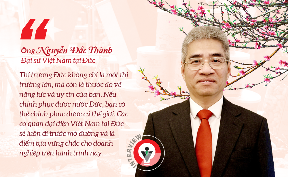 Ông Nguyễn Đắc Thành, Đại sứ Việt Nam tại Đức.