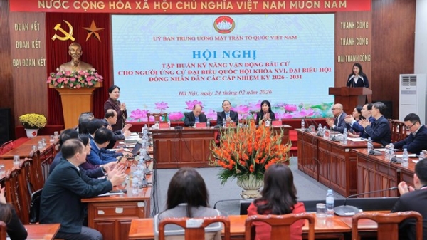 Trang bị kỹ năng vận động bầu cử cho người ứng cử đại biểu Quốc hội khóa XVI