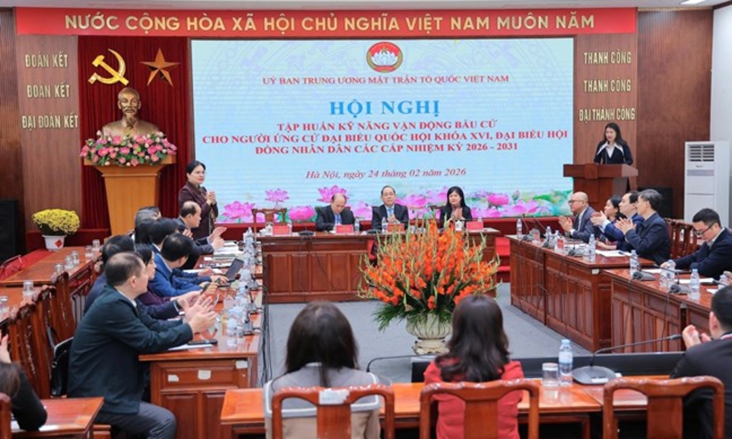 Trang bị kỹ năng vận động bầu cử cho người ứng cử đại biểu Quốc hội khóa XVI