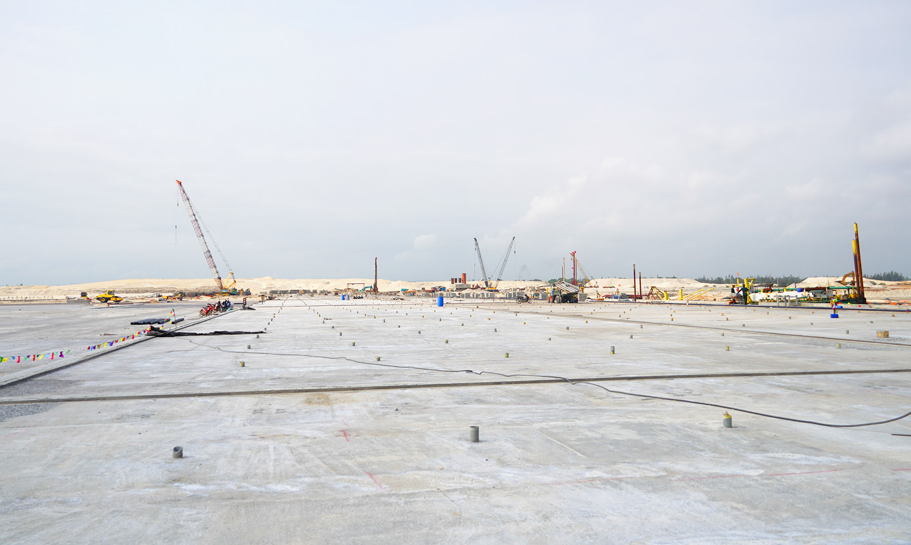 Khu bến cảng Mỹ Thủy từng bước hình thành với quy mô 10 bến theo quy hoạch