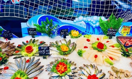 Nhu cầu mua sắm - đặc biệt là thực phẩm tươi sống - đã tăng so với những ngày trong Tết.