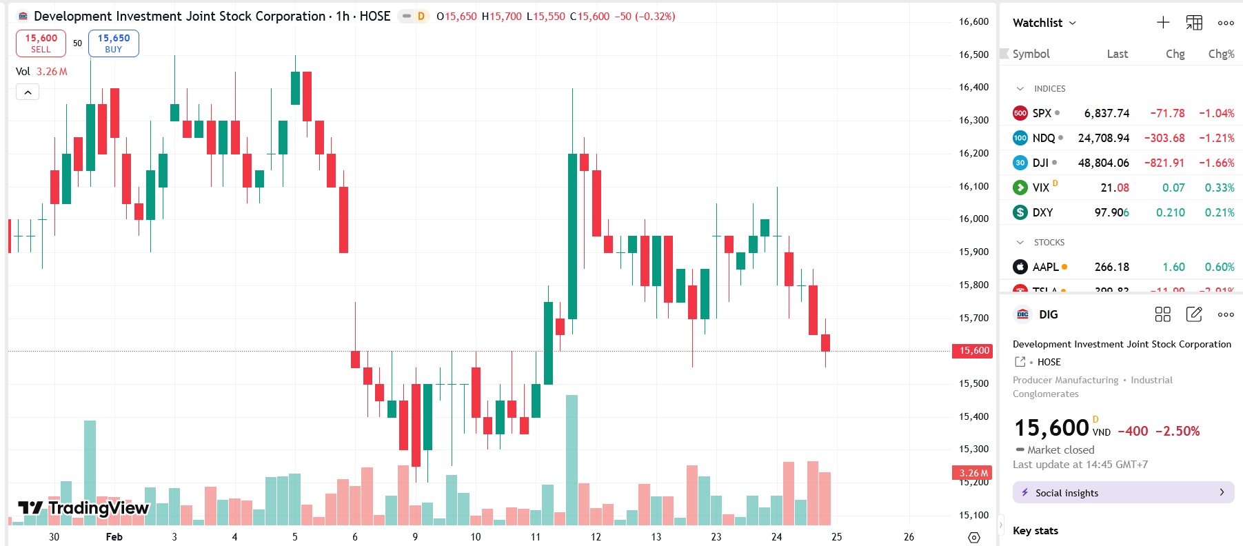 Gia đình Chủ tịch DIG tiếp tục bị bán giải chấp hơn 2,3 triệu cổ phiếu
