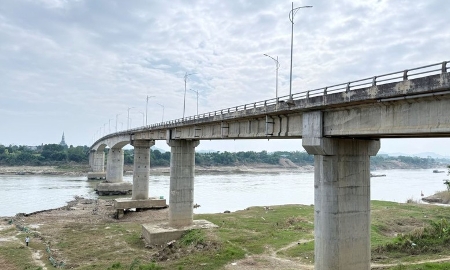Cầu sông Lô hiện nay.