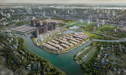 Biệt thự bán đảo lõi trung tâm, dấu ấn định danh của giới thượng lưu 