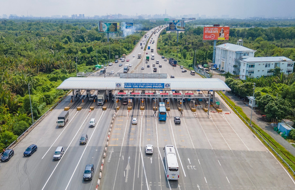 Một đoạn thuộc tuyến cao tốc Thành phố Hồ Chí Minh - Long Thành - Dầu Giây. Ảnh: TTXVN
