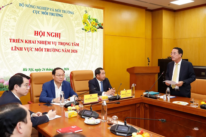 Cục trưởng Cục Môi trường Tăng Thế Cường: Cục sẽ nghiên cứu, xây dựng nghị quyết của Ban Chấp hành Trung ương về bảo vệ môi trường và ứng phó biến đổi khí hậu trong bối cảnh thực hiện mục tiêu tăng trưởng hai con số.