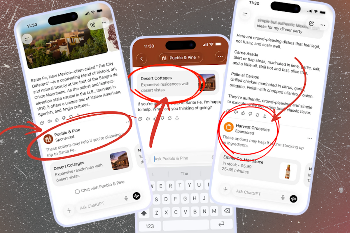Sự trỗi dậy của marketing qua chatbot diễn ra trong bối cảnh các công cụ AI như ChatGPT, Claude và Gemini được sử dụng rộng rãi. Ảnh: The Conversation