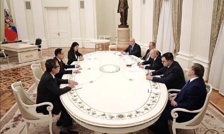 Tại Điện Kremlin, Nga tái khẳng định ưu tiên quan hệ với Việt Nam