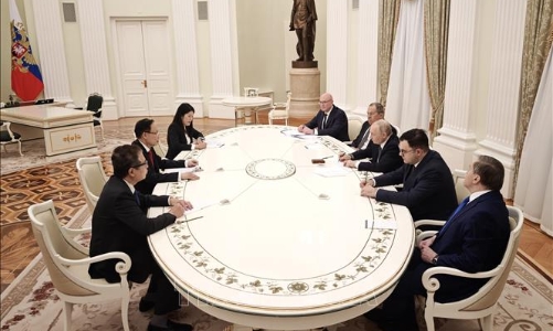 Tại Điện Kremlin, Nga tái khẳng định ưu tiên quan hệ với Việt Nam