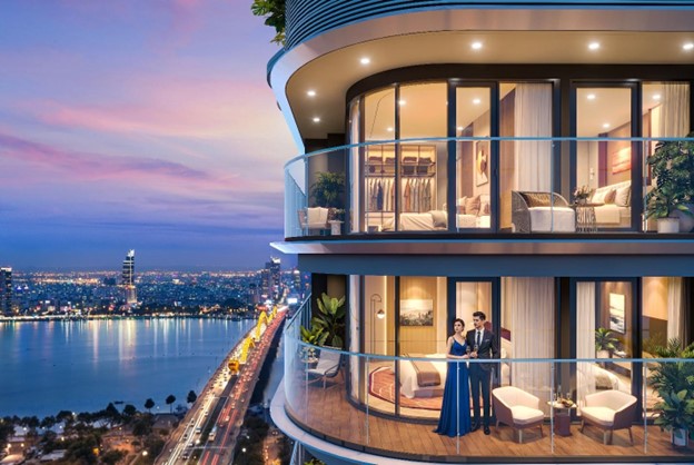 The Legend Danang được định vị như một tài sản vừa để ở, vừa tạo dòng tiền trong chu kỳ mới. Ảnh: ROX Group.