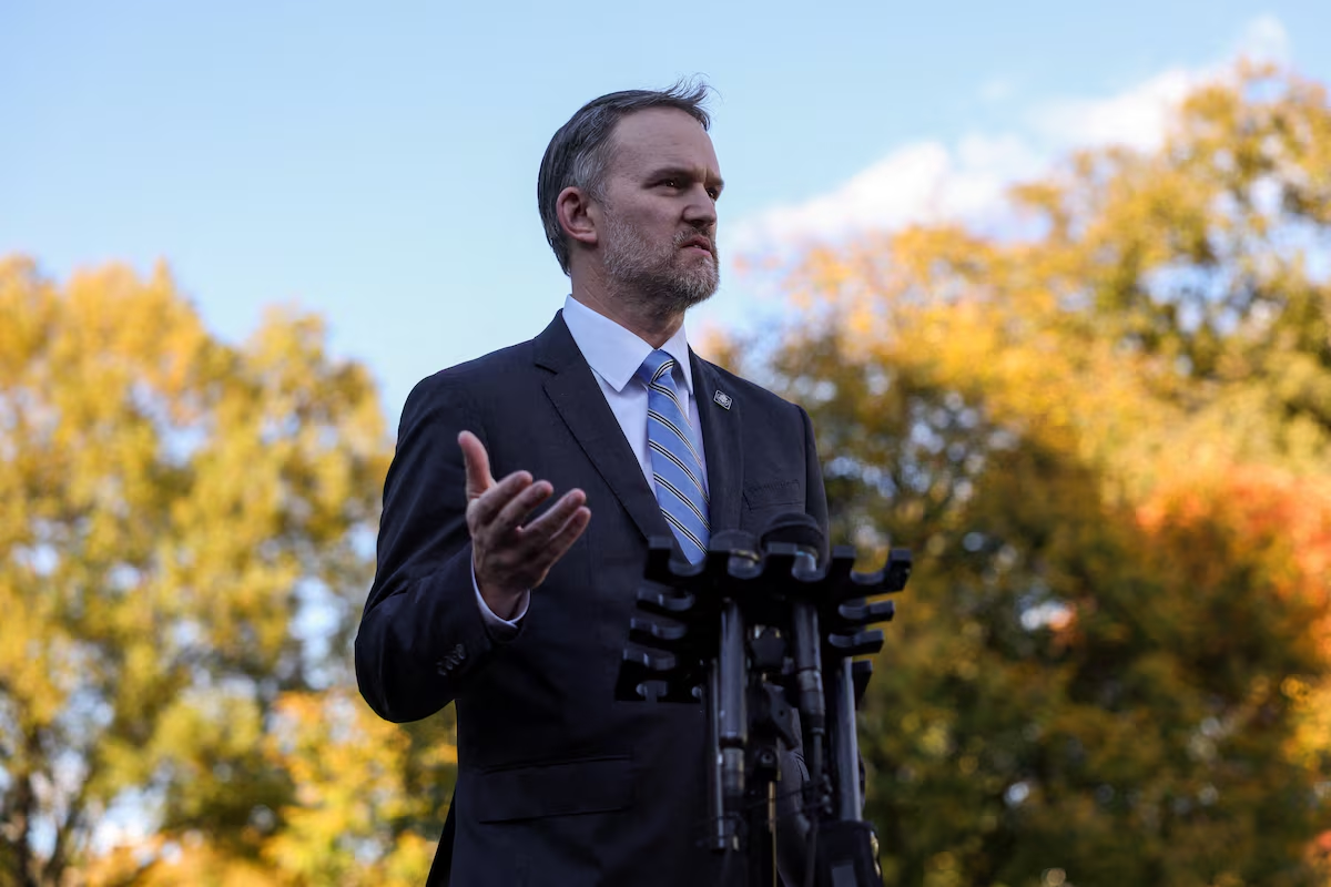 Đại diện thương mại Mỹ Jamieson Greer - Ảnh: Reuters.