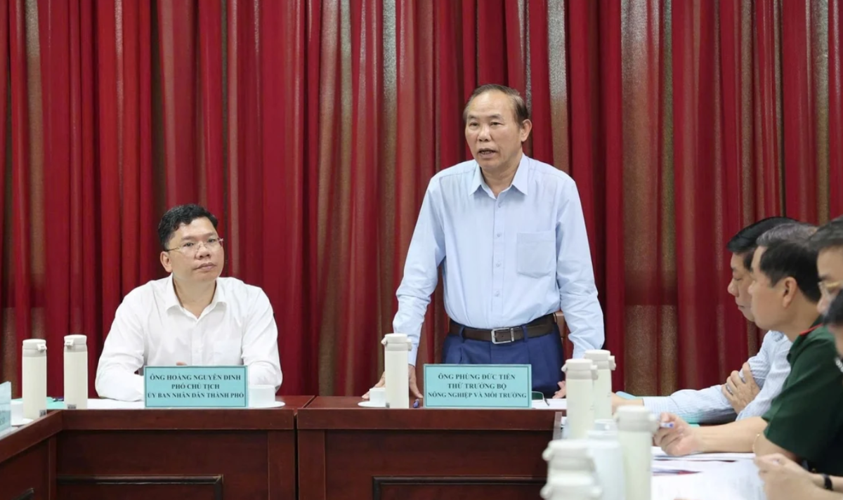 Thứ trưởng Phùng Đức Tiến: 