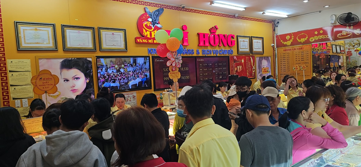 Giá vàng ngày vía Thần Tài biến động bất ngờ giảm nhẹ - Ảnh minh họa.