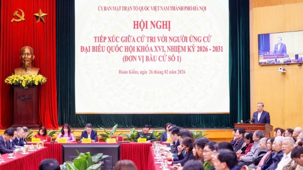 Tổng Bí thư Tô Lâm trao đổi với cử tri Thủ đô về các trụ cột phát triển